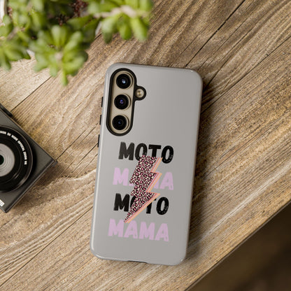 Moto Mama Phone Case - Stylish Tough Cover with Lightning Design