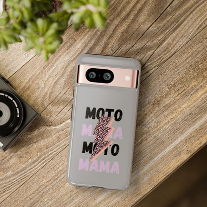 Moto Mama Phone Case - Stylish Tough Cover with Lightning Design