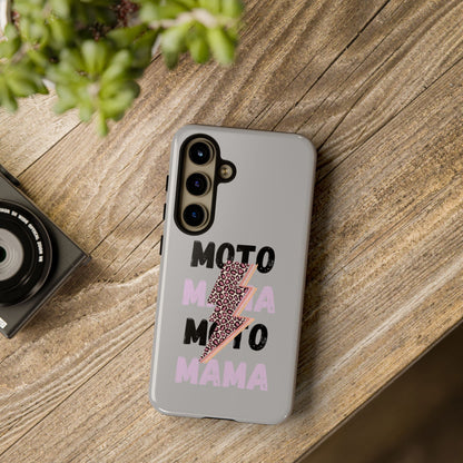 Moto Mama Phone Case - Stylish Tough Cover with Lightning Design