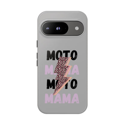 Moto Mama Phone Case - Stylish Tough Cover with Lightning Design