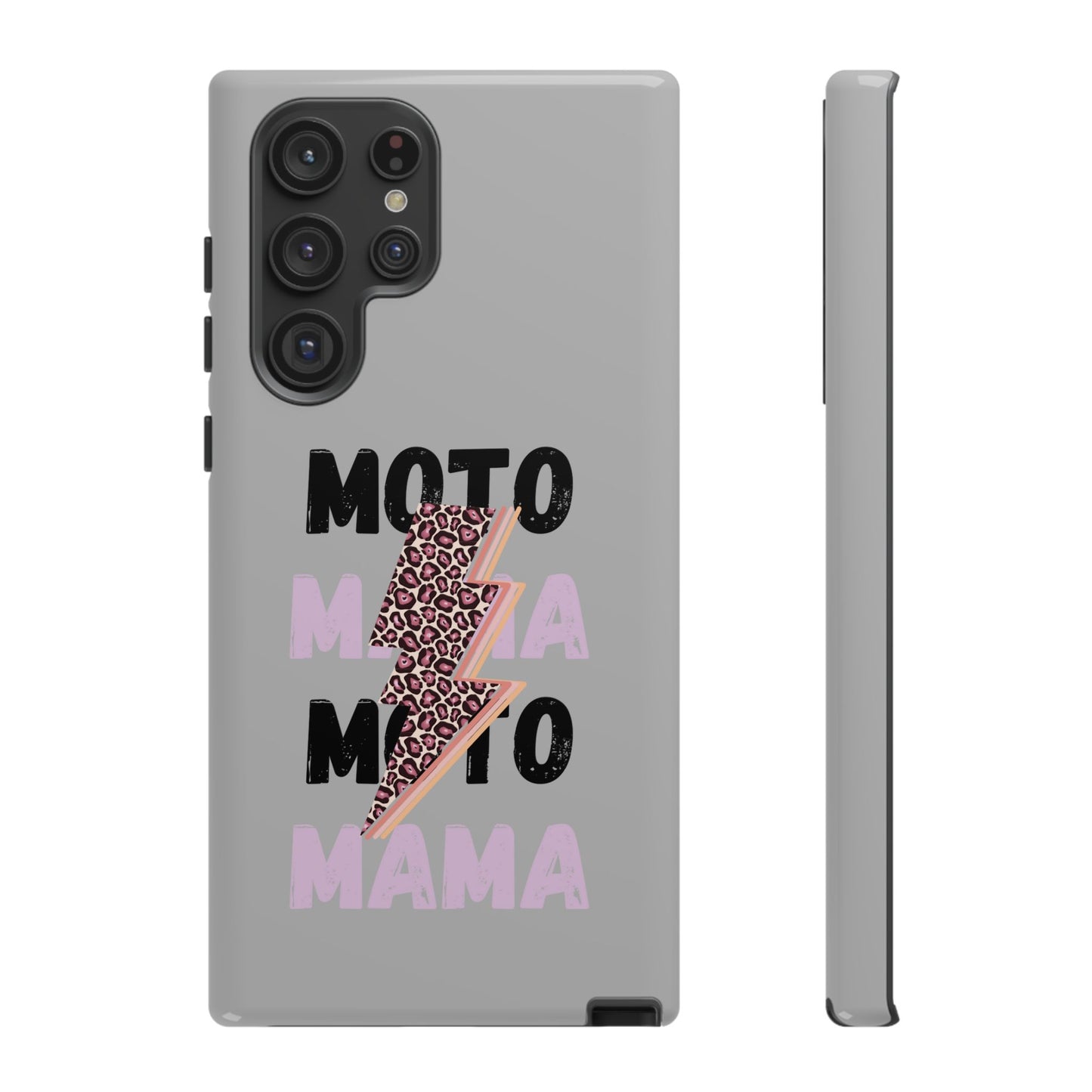 Moto Mama Phone Case - Stylish Tough Cover with Lightning Design