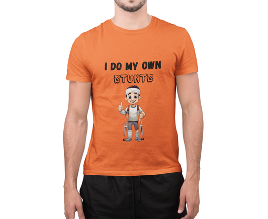 Racing T-Shirt 'I Do My Own Stunts"