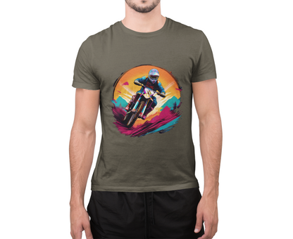 Colorful Dirt Bike T-Shirt