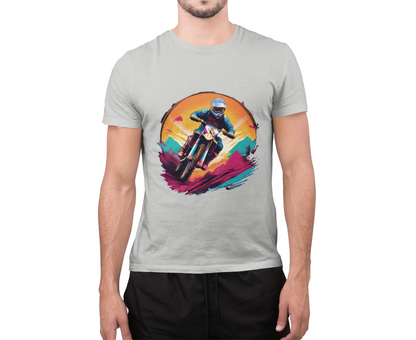 Colorful Dirt Bike T-Shirt