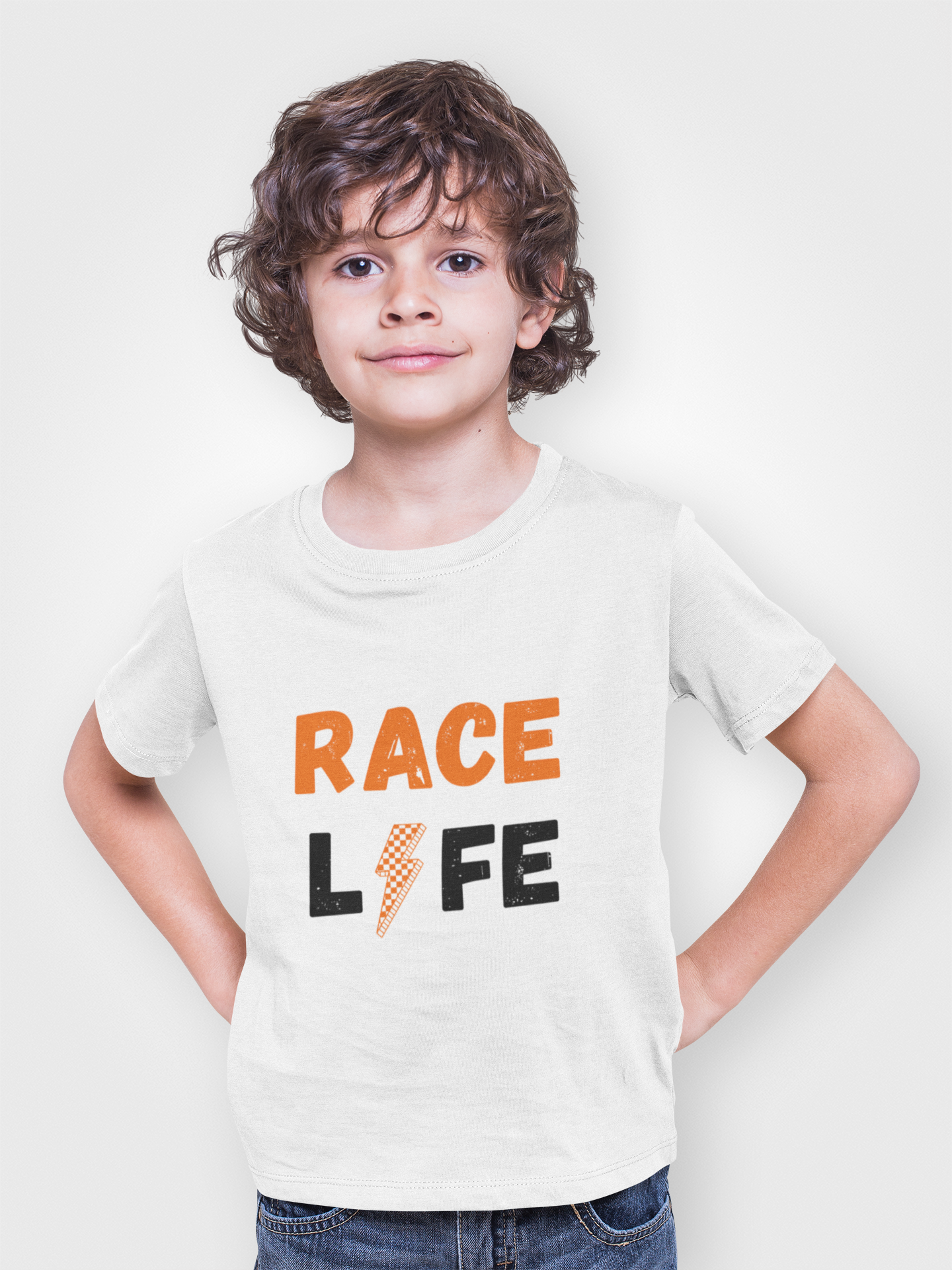 Toddler Racing T-Shirt 'Race Life'