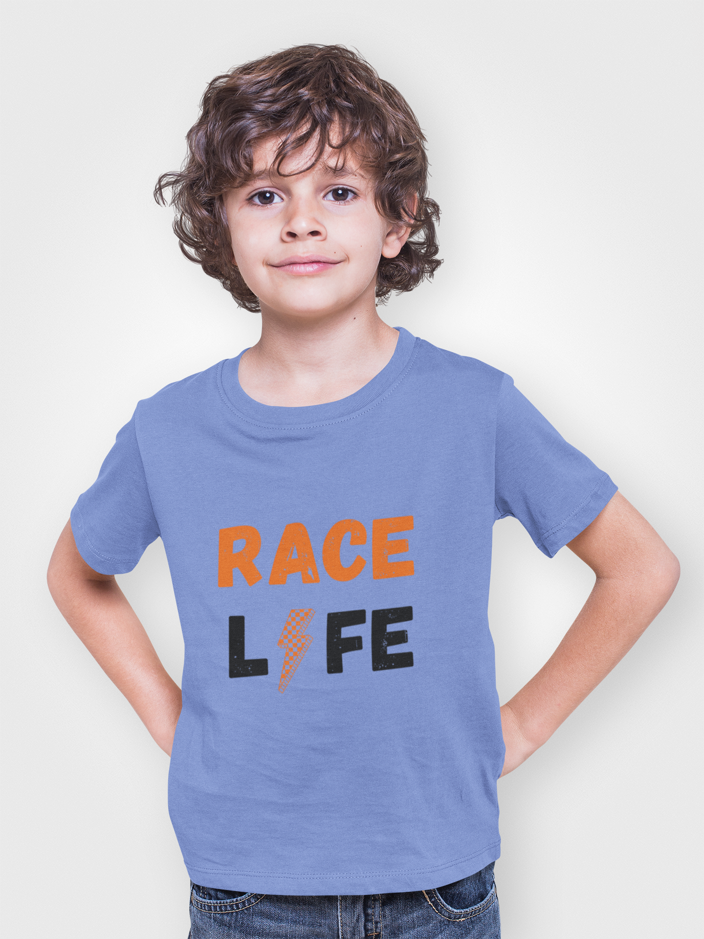 Toddler Racing T-Shirt 'Race Life'