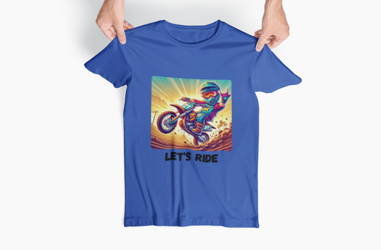 Youth T-Shirt 'Let's Ride'