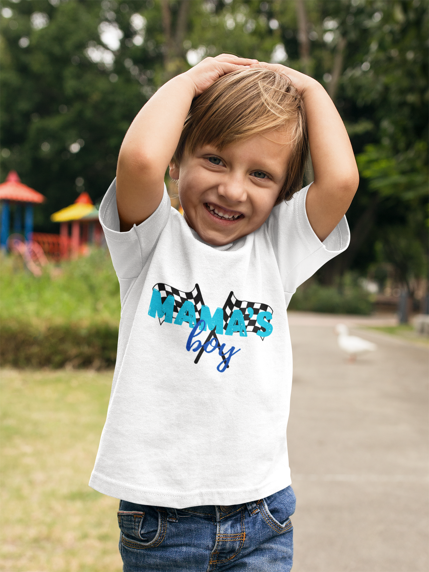 Mama's Boy Toddler Short Sleeve Tee - Cute and Comfy Apparel for Little Ones