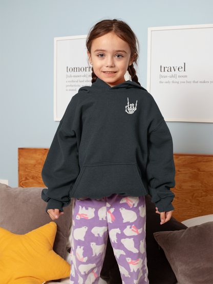 Toddler Fleece Hoodie - 'Somebody's Feral Child' Design | Cozy & Playful Pullover for Kids