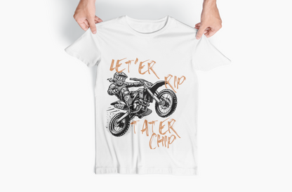 Youth T-Shirt Let's Rip Tater Chip Dirtbike Shirt