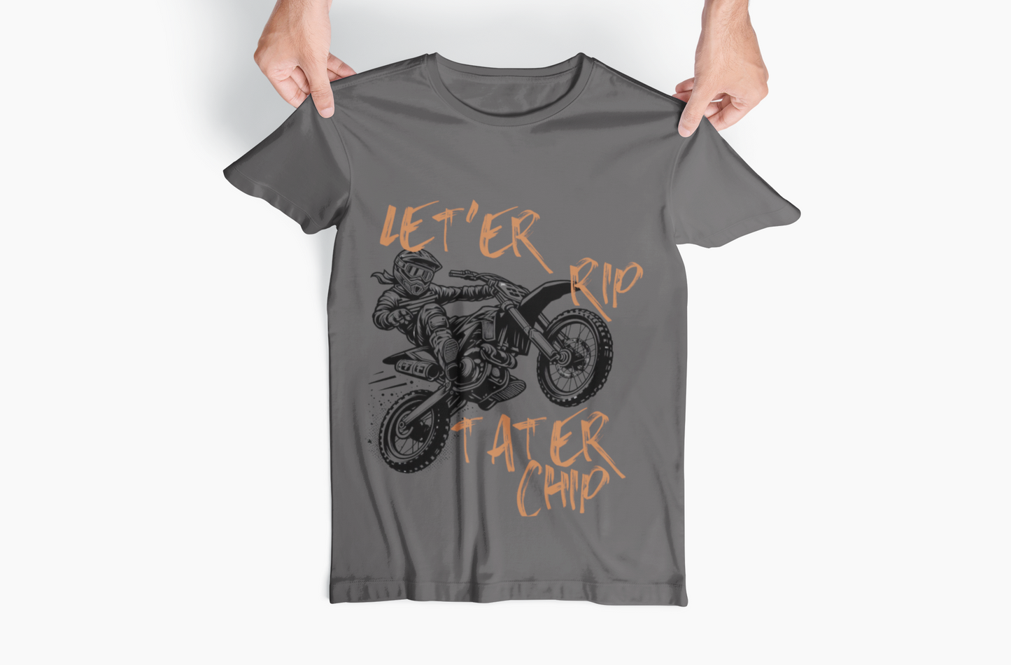 Youth T-Shirt Let's Rip Tater Chip Dirtbike Shirt