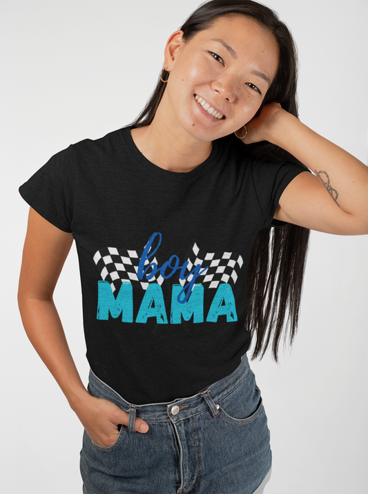 Cool Mama Women's Softstyle Tee - Perfect for Racing and Motherhood