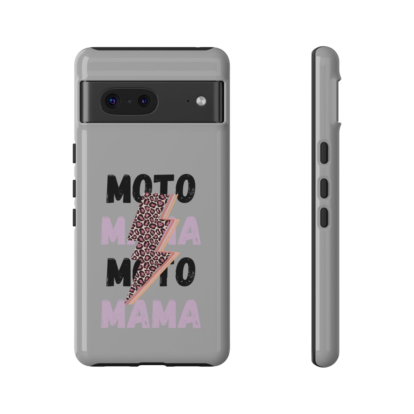 Moto Mama Phone Case - Stylish Tough Cover with Lightning Design